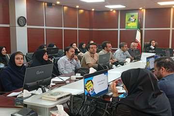 شرکت کنندگان درکارگاه جامع آمادگی و پاسخ نظام شبکه بهداشت در حوادث و بلایا